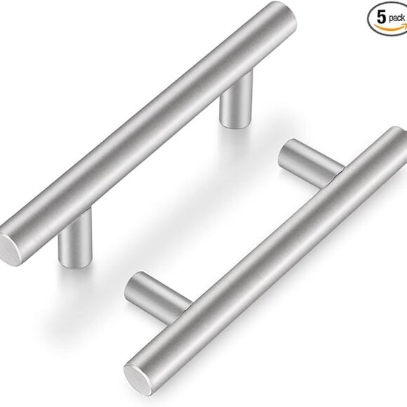 Liberty Essentials 5 in  Stainless Steel Cabinet Drawer Pull (25-Pack) - Picture 1 of 5